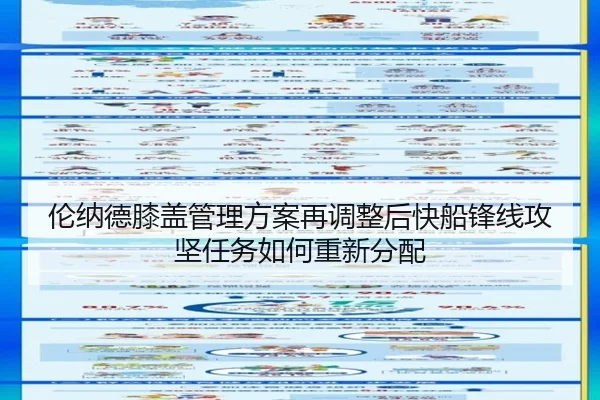 伦纳德膝盖管理方案再调整后快船锋线攻坚任务如何重新分配